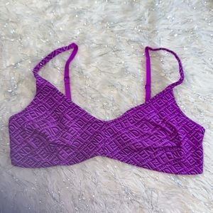 Authentic fendi x skims skimpy scoop bralette in Colorado color size XL NWOT